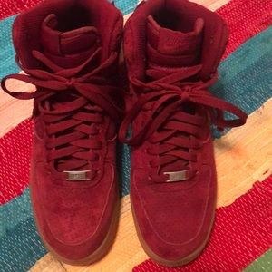 High top Air Force ones
